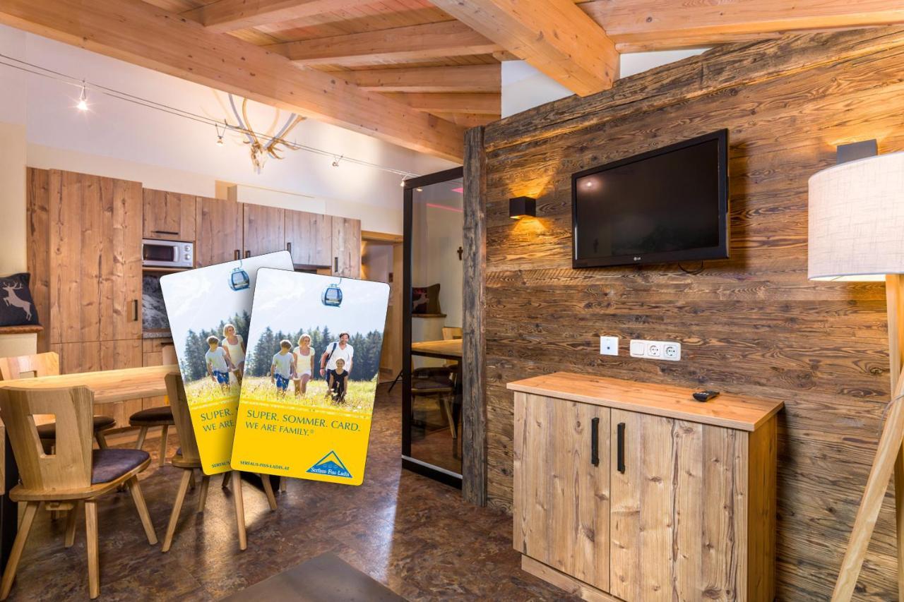 Laudegghof Ladis Inklusive Sommer Bergbahnticket Exterior foto